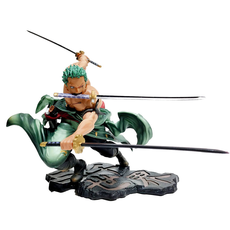 New One Piece Luffy Figure Roronoa Zoro Three-Blade Sa-Maximum Manga Anime Statue PVC Action Collection Model Toys For Children