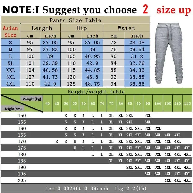 Jogging Sports Pants for Men Daily Sweatpants Hot Sales Casual Versatile 2024 New Fashion the Four Seasons Men's Clothing