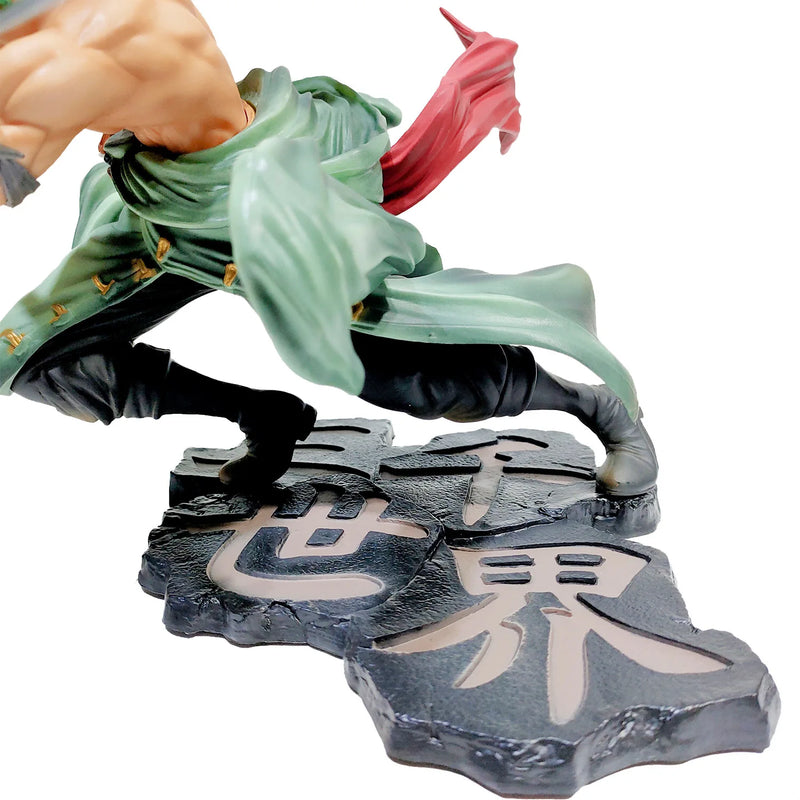 New One Piece Luffy Figure Roronoa Zoro Three-Blade Sa-Maximum Manga Anime Statue PVC Action Collection Model Toys For Children